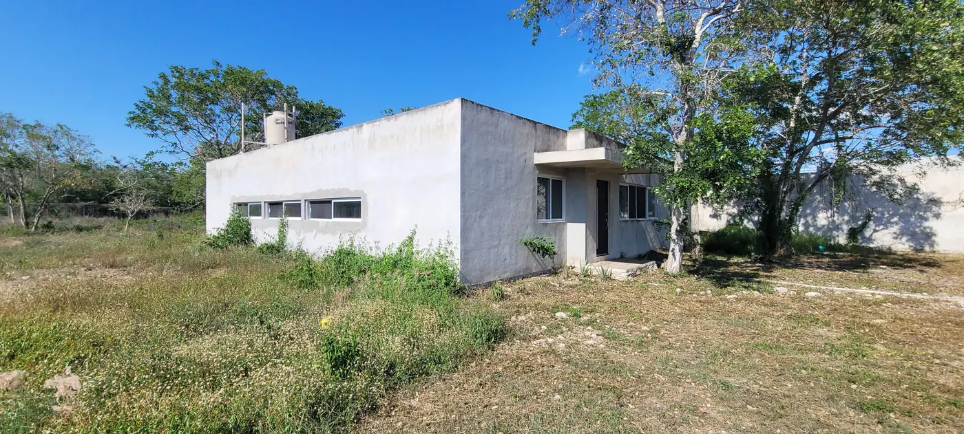 Bosques de Chicxulub Acreage w Nearly Finished Home — land & lot for sale in North Mérida