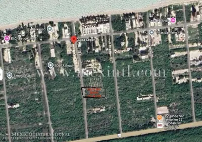 San Bruno Huge Beach Lot — beach property for sale in Yucatán Beach