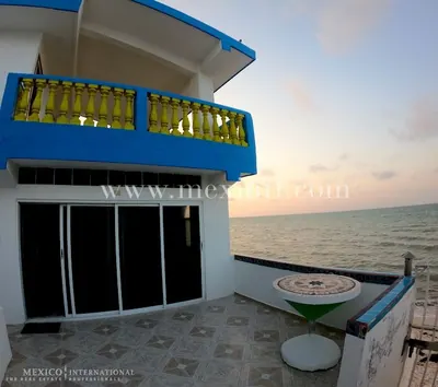 Solar Powered Telchac Beach Front — beach property in Yucatán Beach — photograph 2
